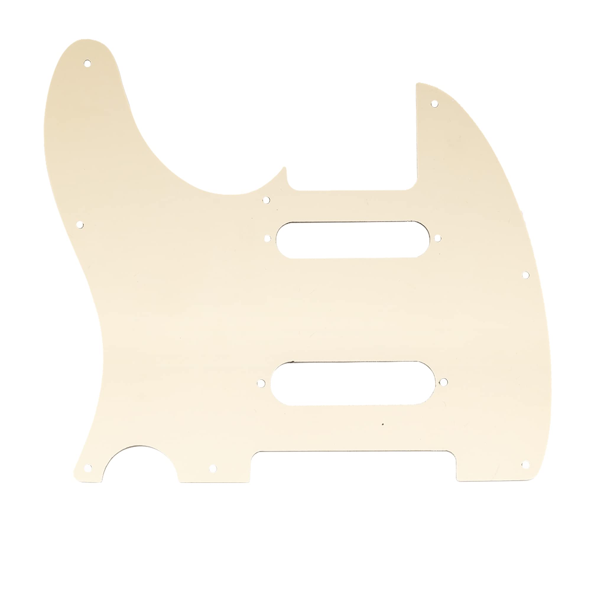 Amazon.com: Musiclily Pro 8 Holes SS Guitar Tele Pickguard for USA